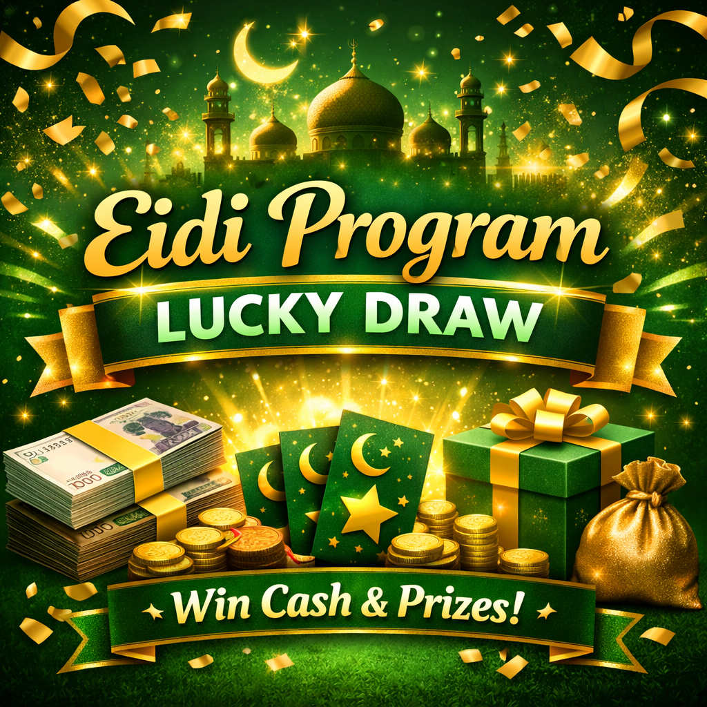 π Eidi Program Lucky Draw β Apni Eidi Jeetne ka Golden Chance!