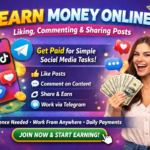 Earn Money Online by Liking, Commenting & Sharing Social Media Posts